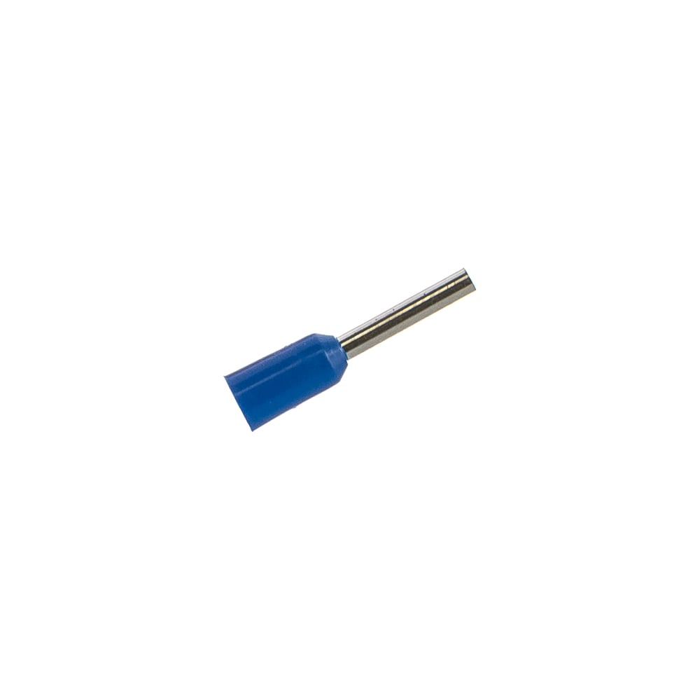 Втулочный изолированный штыревой наконечник REXANT наконечник штыревой втулочный изолированный duwi е2508 ншви 2 5 8 мм синий 25 шт