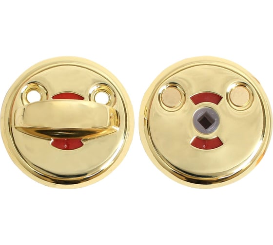 Изображение товара Сантех. завертка к ручкам для финских дверей Аллюр 0350WC PB золото 14055