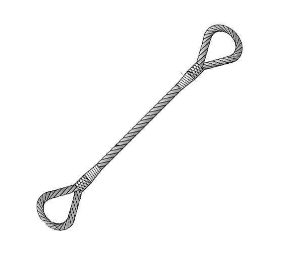 Изображение товара Канатный строп ООО ПКФ Сварком УСК1- грузоподъемность 2 т, 4 м c000001415