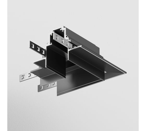 Изображение товара Коннектор угловой MAYTONI Gravity встраиваемый, черный TRX010CL-22B