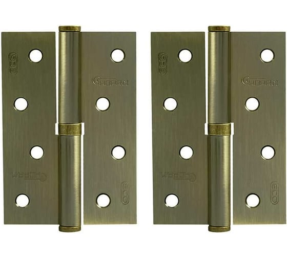 Изображение товара Петля НОРА-М ЕСО 750-4"-FHP-ECO брон.покр. правая 100х70х2,5 15441