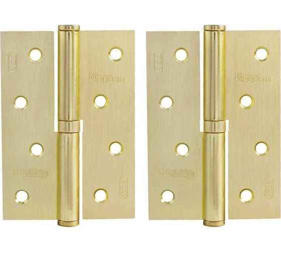 Изображение товара Петля НОРА-М ЕСО 750-4"-FHP-ECO мат.лат.покр. правая 100х70х2,5 15445