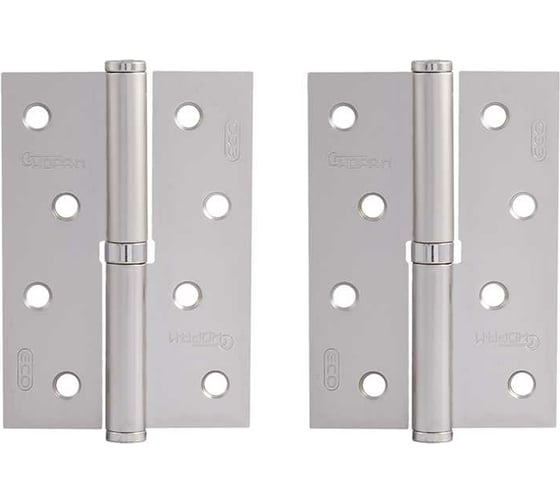 Изображение товара Петля НОРА-М ЕСО 750-4"-FHP-ECO мат.хром.покр. левая 100х70х2,5 15446