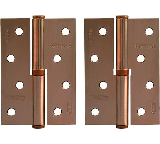 Изображение товара Петля НОРА-М ЕСО 750-4"-FHP-ECO медн.покр. правая 100х70х2,5 15443