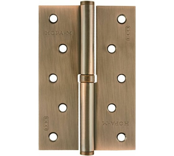 Изображение товара Петля НОРА-М ЕСО 750-5"-FHP-ECO медн.покр. левая 120х80х2,5 15454