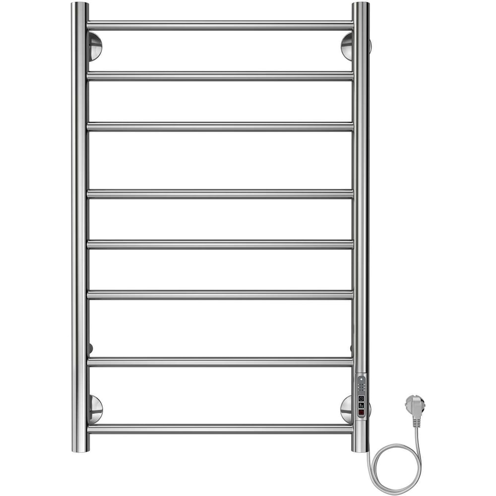 Изображение товара Электрический полотенцесушитель Azario PARMA 500/800 R 8 перекладин для ванной комнаты