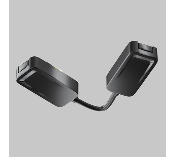 Изображение товара Угловой коннектор питания MAYTONI Radity встраиваемый, черный TRA084CPC-B-12