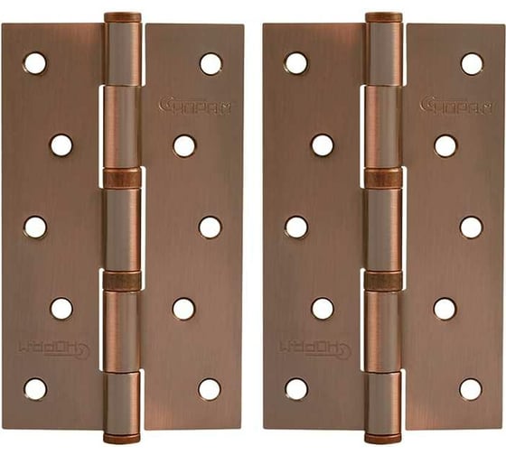 Изображение товара Универсальная петля НОРА-М ЕСО 5"-4ВВ FНР-ECO AC медн.покр. 125х75х2,5 15463