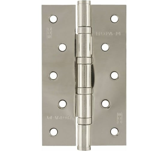 Изображение товара Универсальная петля НОРА-М ЕСО 5"-4ВВ FНР-ECO CP хром.покр. 125х75х2,5 15461