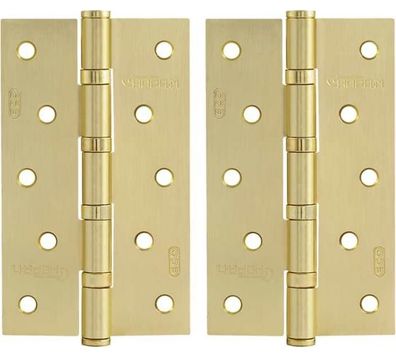 Изображение товара Универсальная петля НОРА-М ЕСО 5"-4ВВ FНР-ECO PB лат.покр. 125х75х2,5 15460