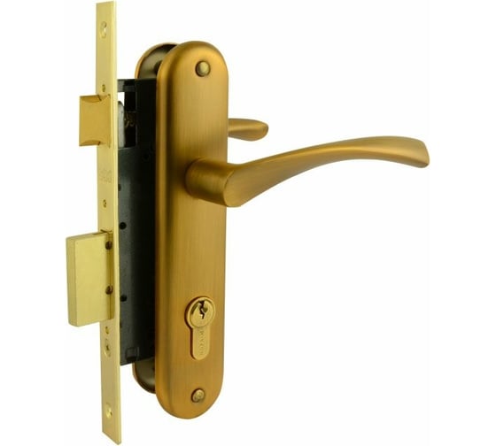 Изображение товара Врезной замок НОРА-М N100-70 Л матовый кофе 16139