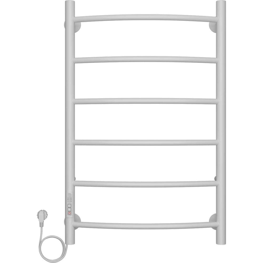 Изображение товара Электрический полотенцесушитель Azario VERONA 500/800 белый для ванной комнаты