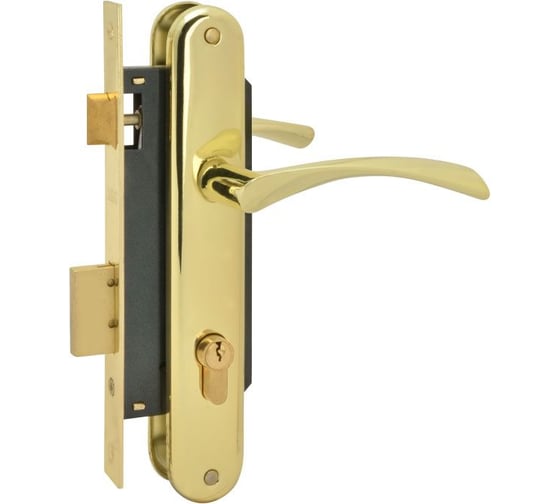 Изображение товара Врезной замок НОРА-М N100-85 К золото 8227