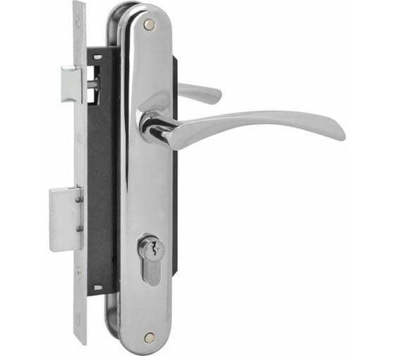 Изображение товара Врезной замок НОРА-М N100-85 К хром 8308