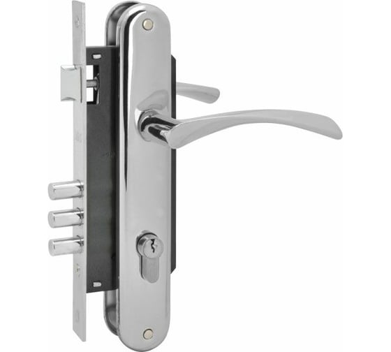 Изображение товара Врезной замок НОРА-М N100-85 M хром 8312