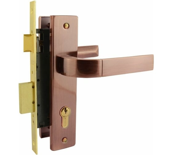 Изображение товара Врезной замок НОРА-М N107-70 Л ст.медь 16142