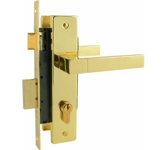 Изображение товара Врезной замок НОРА-М N109-70 Л золото 16273