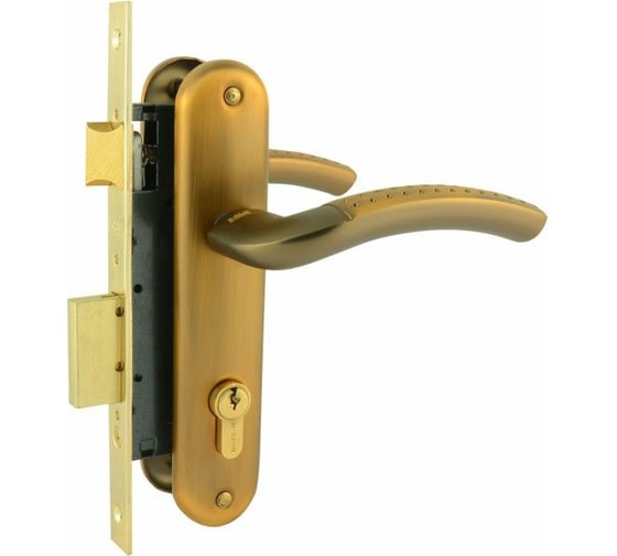 Изображение товара Врезной замок НОРА-М N96-70 Л матовый кофе 16195