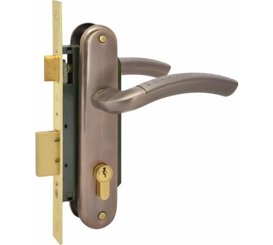 Изображение товара Врезной замок НОРА-М N96-70 Л ст.медь 11872