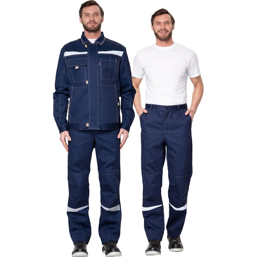 Изображение товара Костюм мужской Прабо Профессионал 1 синий/бежевый 56-58