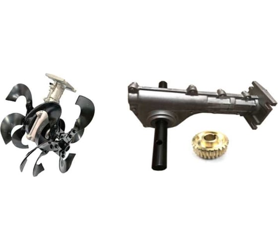 Изображение товара Насадка почвофреза винтовые ножи 9Т 26 мм FORZA FZ04.04.06.005