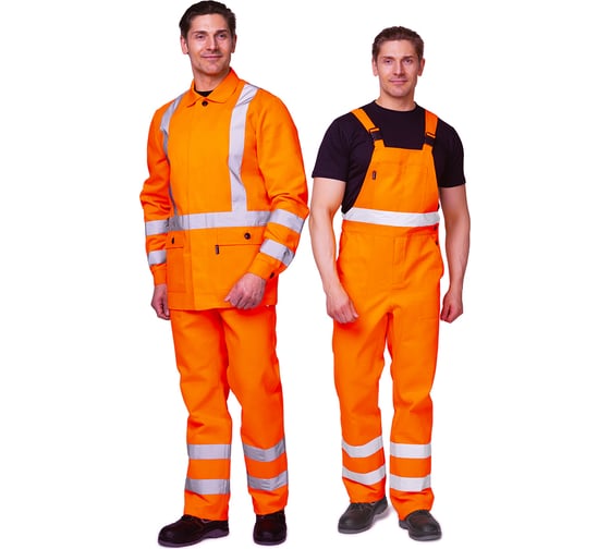 Изображение товара Костюм Прабо "Дорожник-2" 3 класс защиты, оранжевый, размер 52-54, рост 170-176 30161