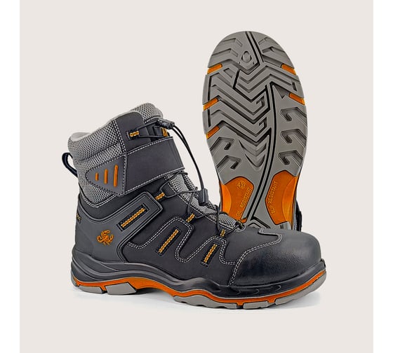 Изображение товара Зимние высокие ботинки с ПК рабочие Скорпион "Проф" черные, размер 39 2101.1ПК.39