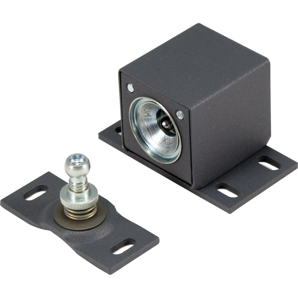 Изображение товара Замок электромеханический накладной PROMIX миниатюрный универсальный, НЗ, графит, 12В,-SM102.10 graphite Promix- SM102.10 graphite