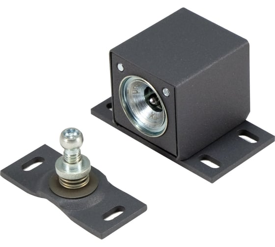 Изображение товара Замок электромеханический накладной PROMIX миниатюрный универсальный, НО, графит, 12В, - SM102.00 graphite 4630053322239 Promix- SM102.00 graphite