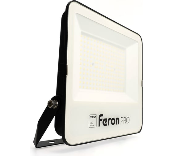 Изображение товара Светодиодный прожектор FERON PRO LL-1000 IP65 200W 6400K черный, 51016