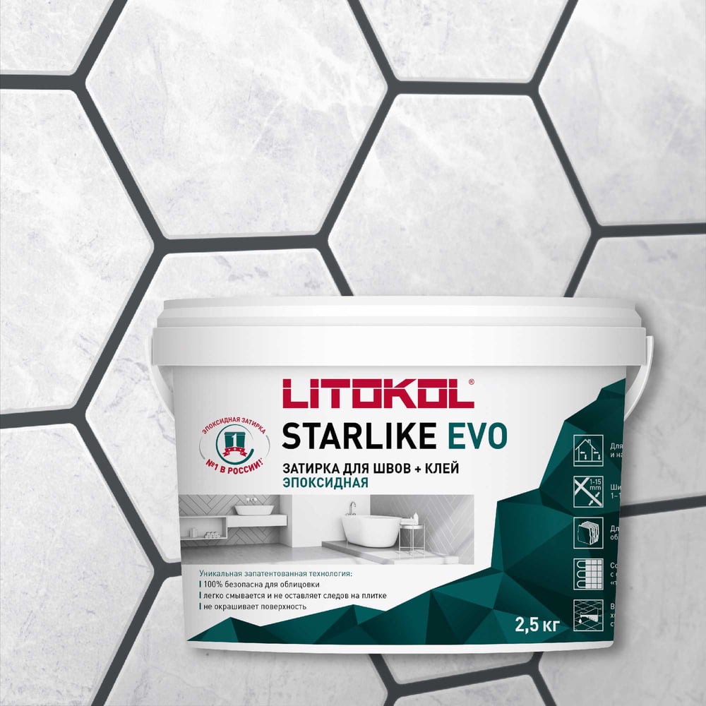 LITOKOL STARLIKE EVO S.140 NERO GRAFITE