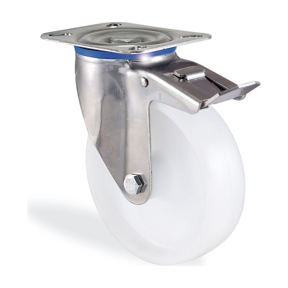 Изображение товара Поворотная колесная опора из нержавеющей стали KAMA K-S-3302-MMB-100-F18