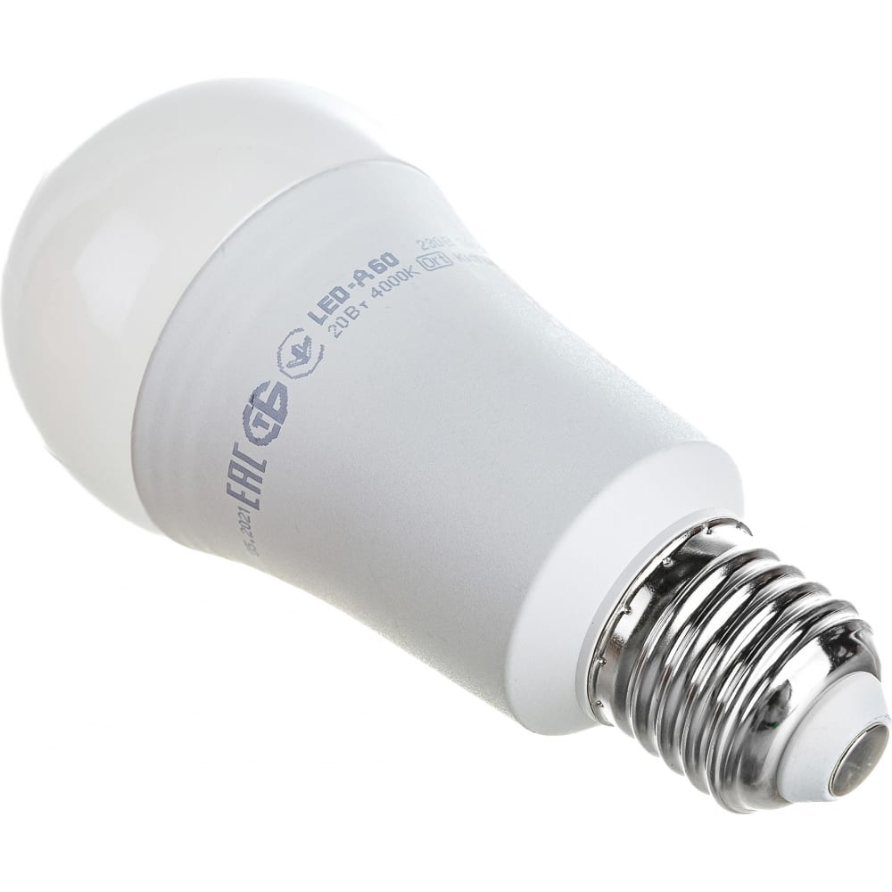 Светодиодная лампа IEK - LLE-A60-20-230-40-E27