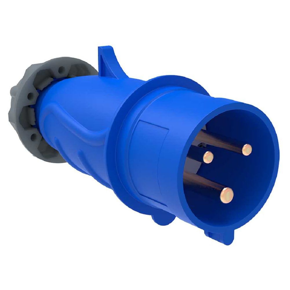 Изображение товара Переносная вилка IEK ССИ-013 16А-6ч/200-250В 2Р+РЕ IP44 MAGNUM PSN01-016-3