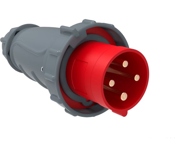 Изображение товара IEK Вилка переносная ССИ-034 63А-6ч/380-415В 3Р+РЕ IP67 MAGNUM PSN02-063-4