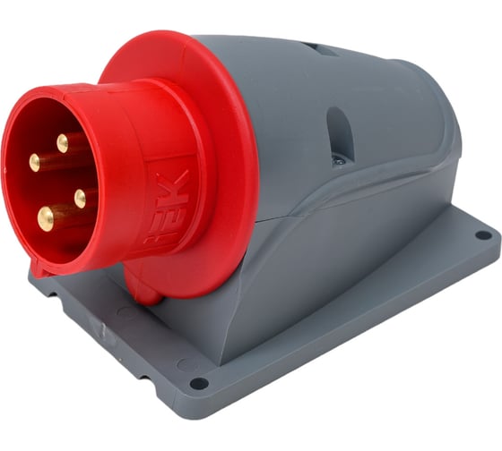 Изображение товара Стационарнаяв вилка IEK ССИ-514 16А-6ч/380-415В 3Р+РЕ IP44 MAGNUM PSN52-016-4