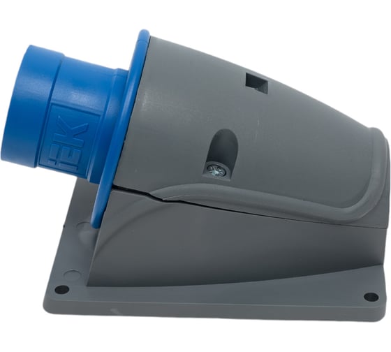 Изображение товара Стационарная вилка IEK ССИ-513 16А-6ч/200-250В 2Р+РЕ IP44 MAGNUM PSN51-016-3