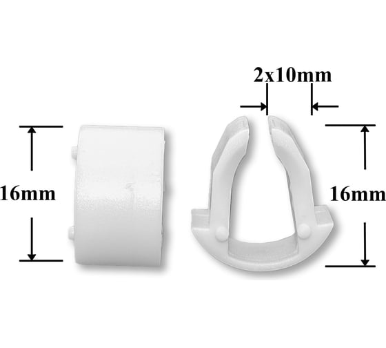 Изображение товара Автокрепеж для Ford Mazda 10 шт 4F1Z9A317AA, 4F1Z9A КрепАвто 1101