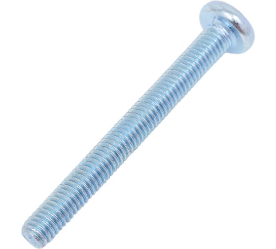 Изображение товара Винт с полусферической головкой МЕТАЛЛСЕРВИС M5x45 мм, DIN 7985, цинк, 10 шт. МС 1267893