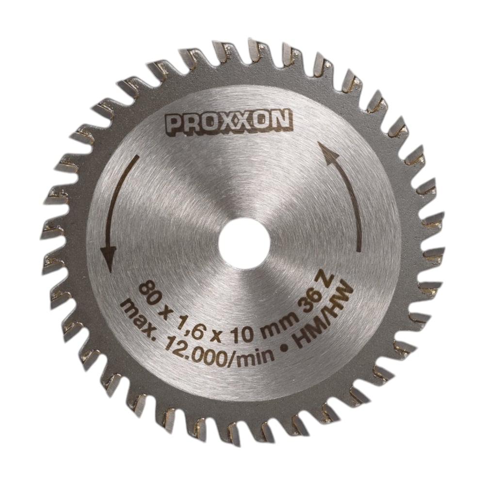 Изображение товара Пильный диск Proxxon PR-28732 универсал 80мм х 10мм