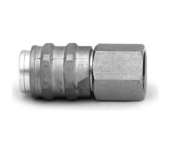 Изображение товара Пневморозетка быстроразъемная универсальная GLOBAL U (внутренняя резьба; F 1/4") WALCOM 10311U