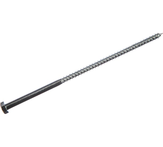 Изображение товара Сантехнический болт Стройбат DIN 571 8x200 белый цинк 2 шт 310110