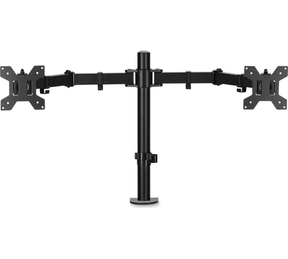 Изображение товара Кронштейн для мониторов BURO ЖК M052 черный, 15"-27", макс.16 кг, крепление к столешнице поворот и наклон 1174924