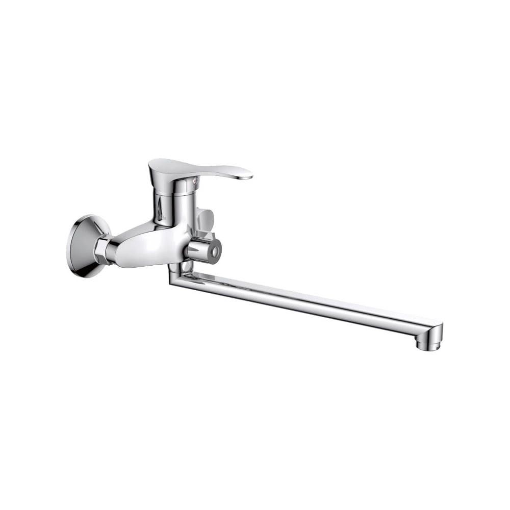 Изображение товара Смеситель для ванны Valfex Leda Chrome однорычажный с длинным изливом