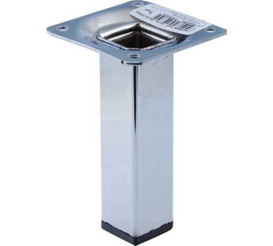 Изображение товара Мебельная ножка Стройбат 25x25x200 хром 1 шт 275770