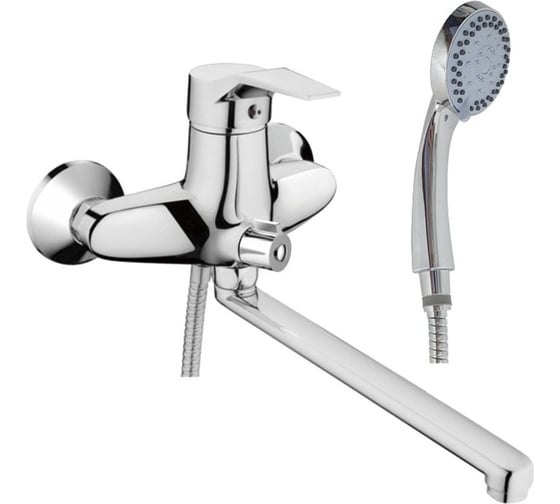 Изображение товара Смеситель для ванны Valfex Lyra Сhrome, длинный излив, латунь VF.2263