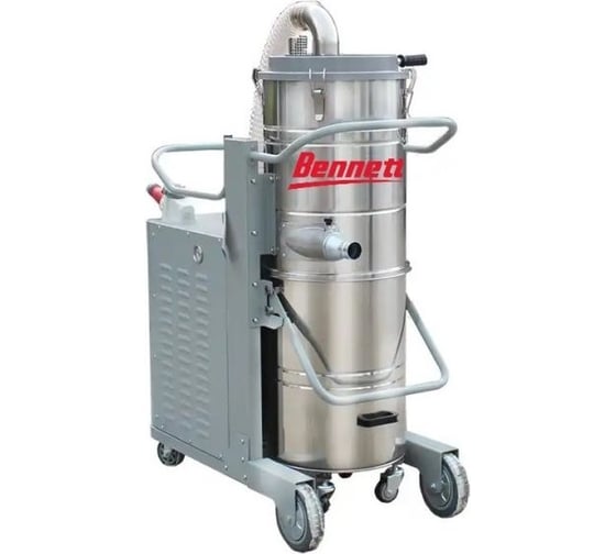 Изображение товара Индустриальный пылесос Bennett с асинхронным двигателем и вихревой турбиной 120L/380v AM5510D