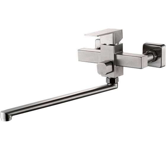 Изображение товара Смеситель для ванны Valfex Antares Сhrome, длинный излив, нерж. сталь VF.22803