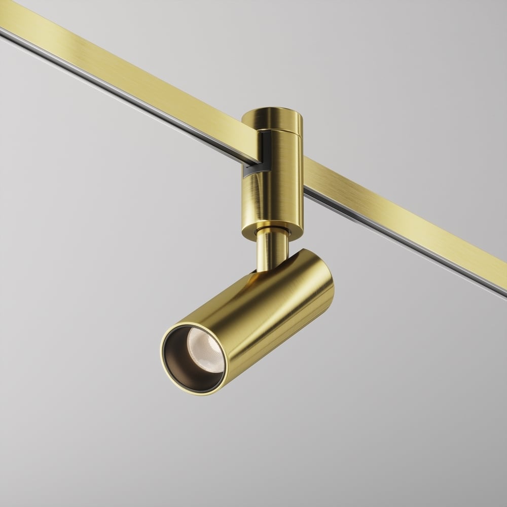 Изображение товара МАЛИЙТНИ Трековый светильник LED 5W латунь алюминий IP20 для шинопровода