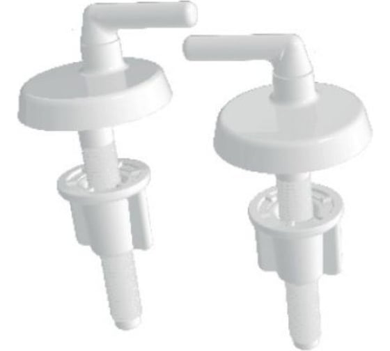 Изображение товара Крепеж для сиденья унитаза AV Engineering Alfa AVE129609